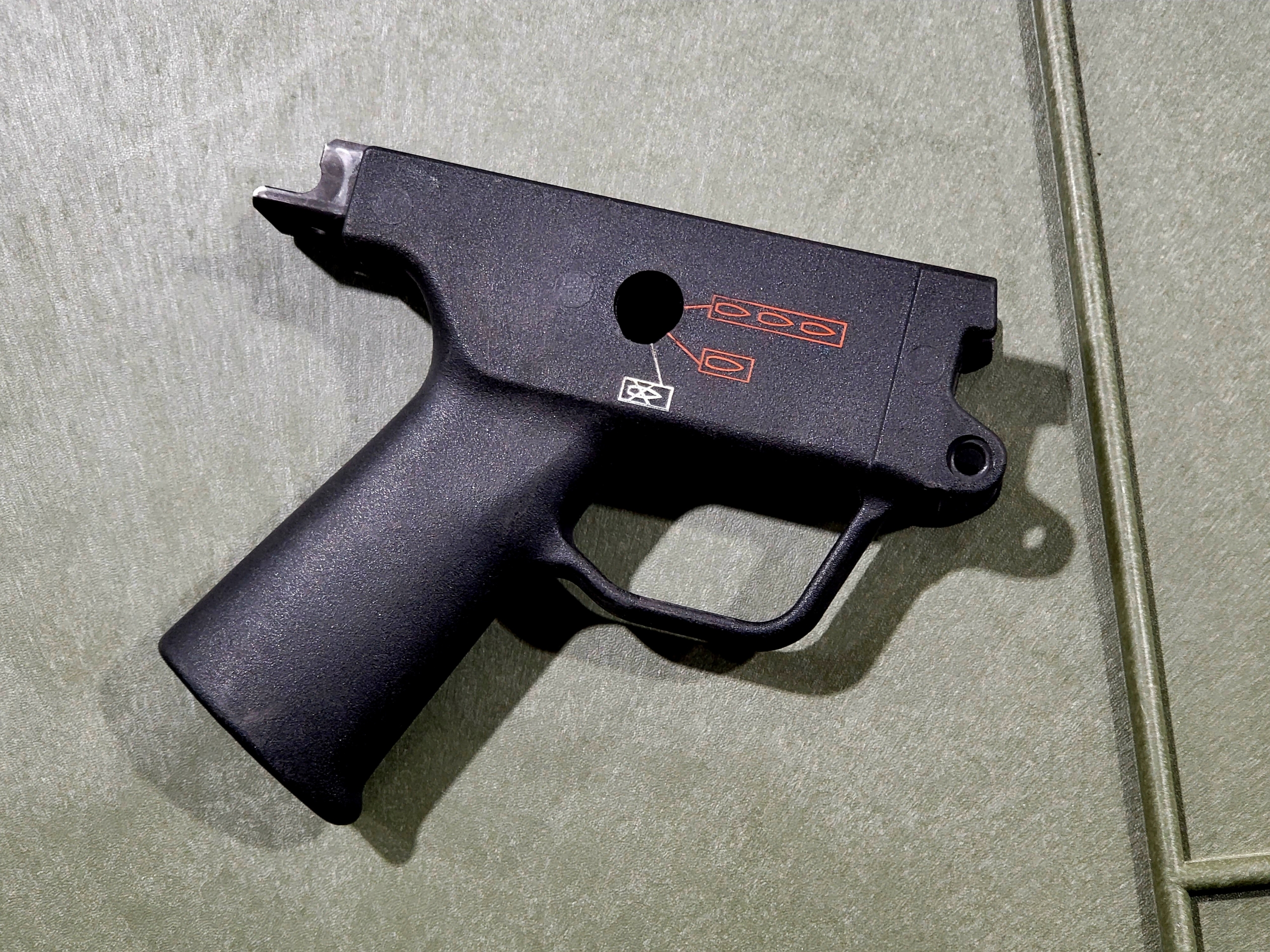 HK MP5 Ambidextrous/Ambi 3 position 0 1 3 Burst Only Lower Housing