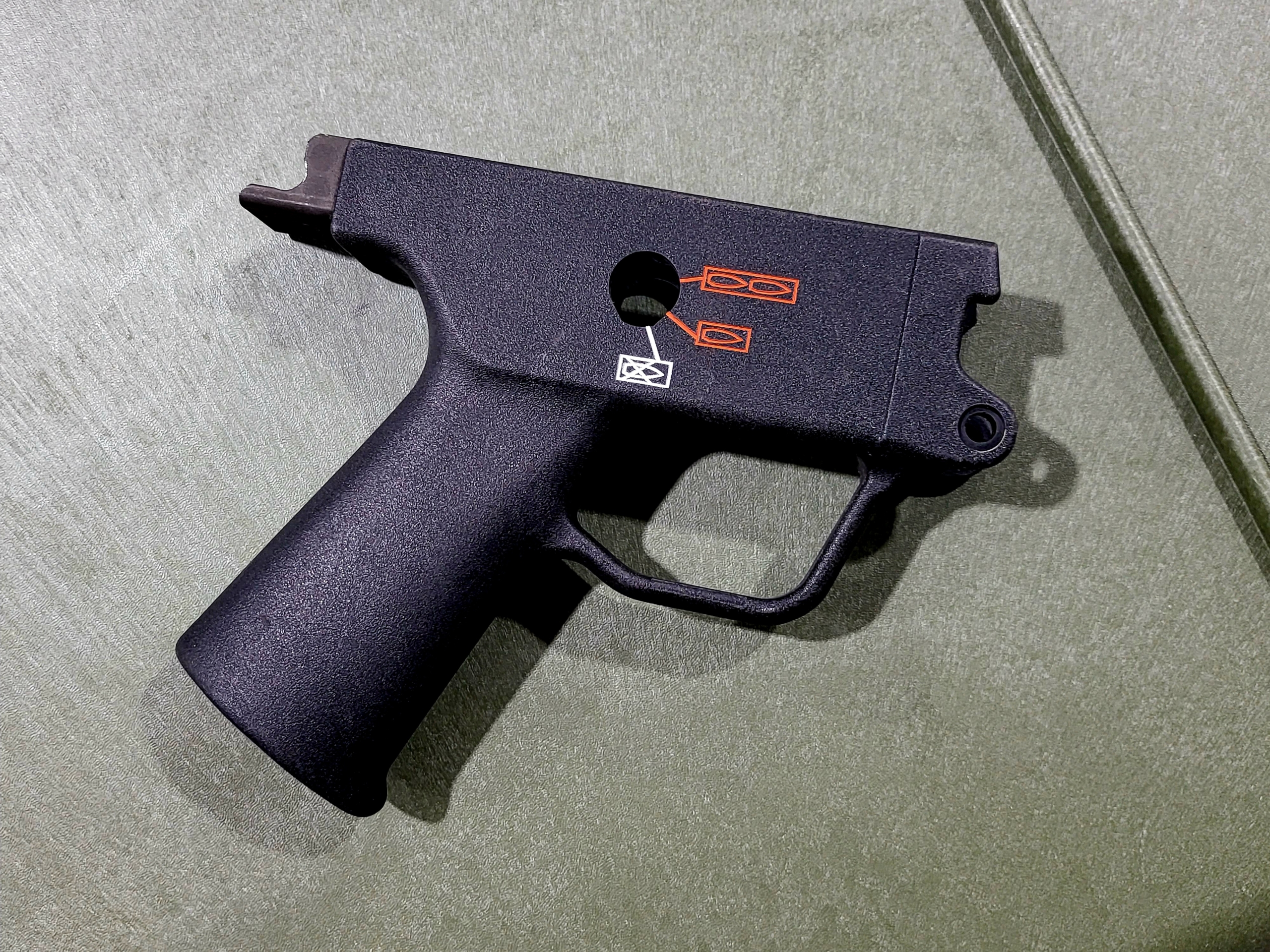 HK MP5 Ambidextrous/Ambi 3 position 0 1 2 Burst Only Lower Housing