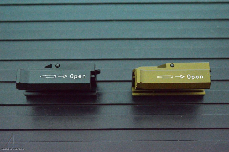 スピードアイリンク HK Style QD Flip-up Rear Sight 416A5 A7 G28 417 - Black Ops Defense