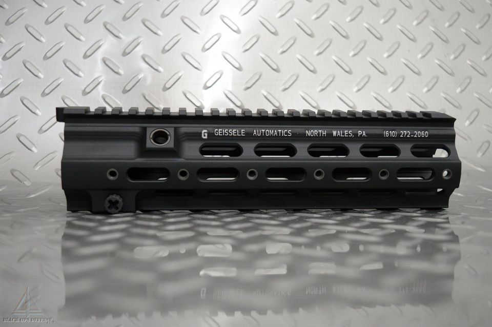 HK 416 CAG Geissele Style Quad Rail Foregrip Handguard Black