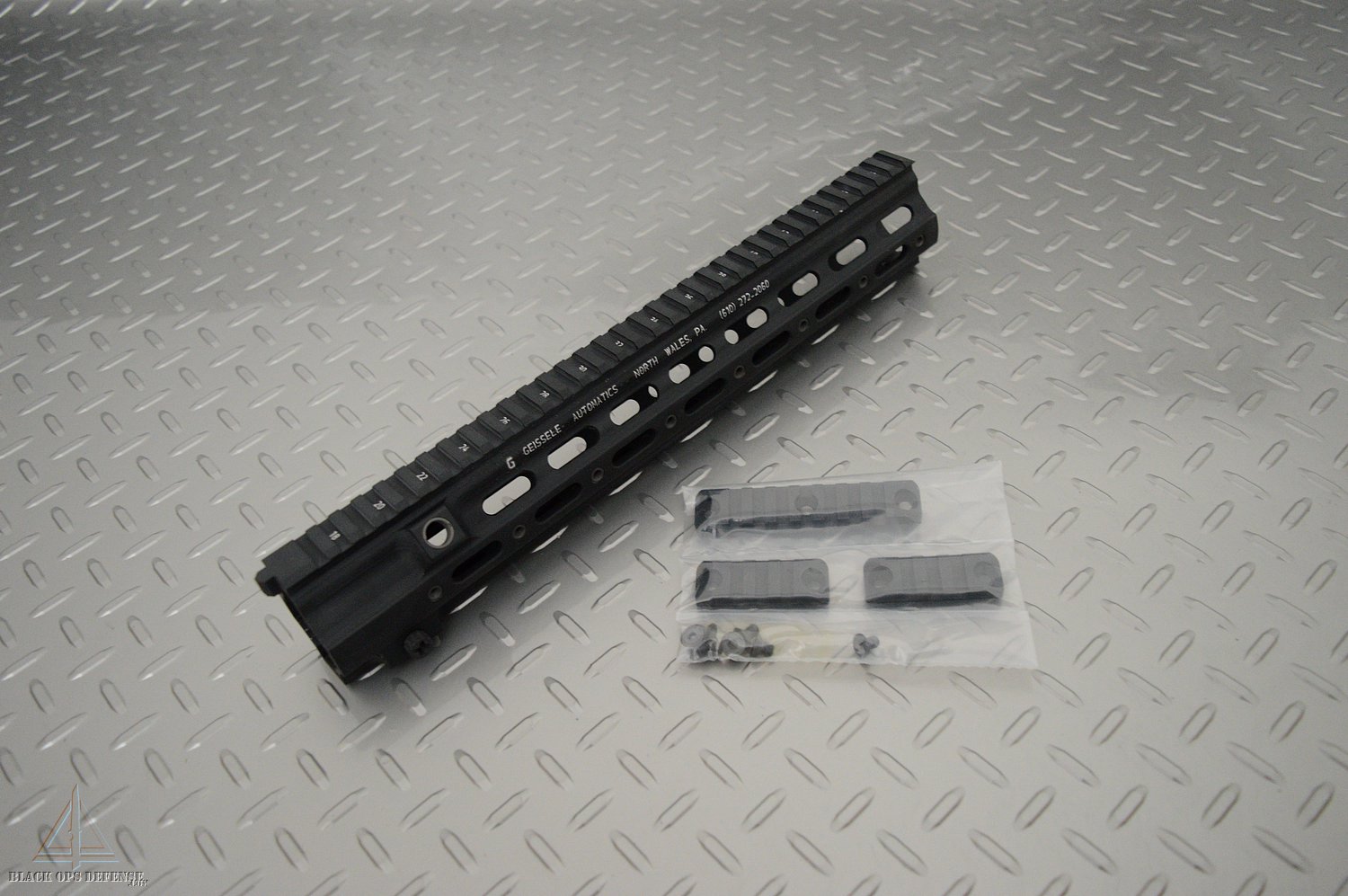 HK 416 CAG Long Geissele Style Rail Foregrip Handguard Black