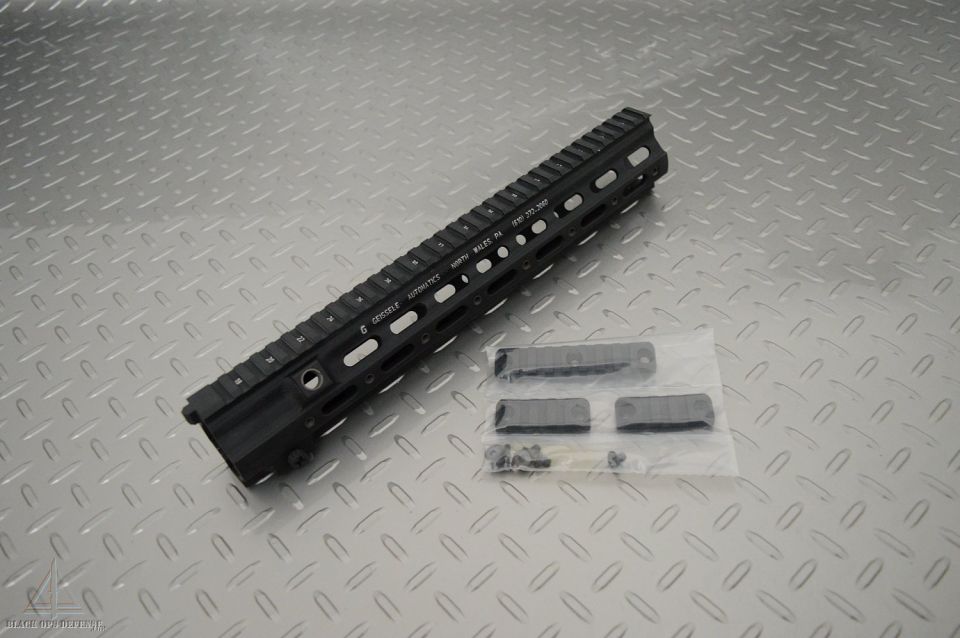 HK 416 CAG Long Geissele Style Rail Foregrip Handguard Black