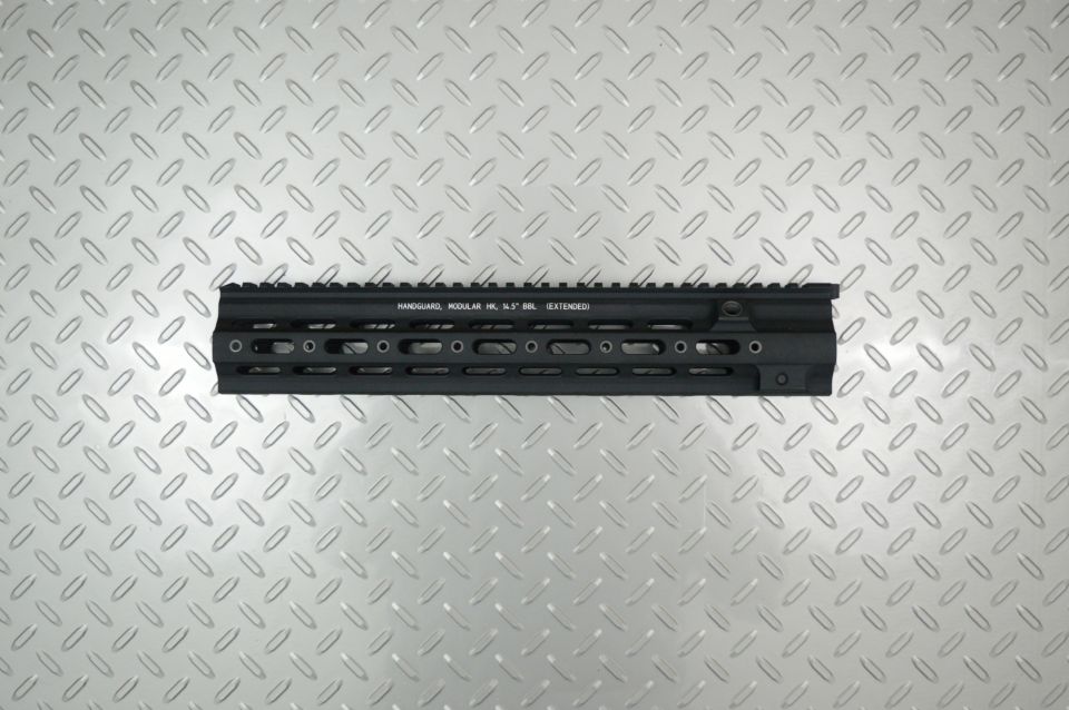 HK 416 CAG Long Geissele Style Rail Foregrip Handguard Black