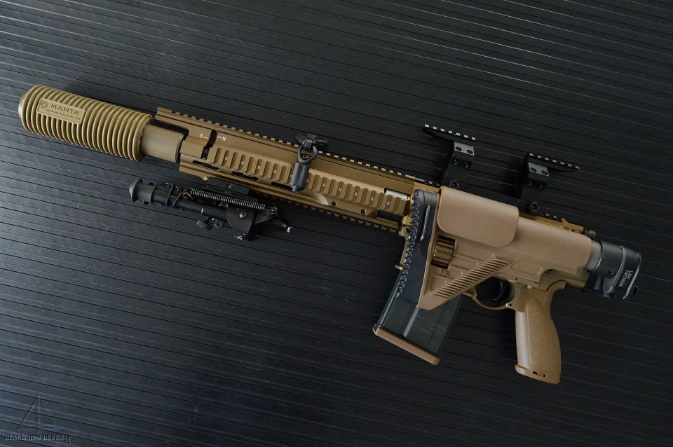 HK G28E Dutch DSI 12.5 MR762A1 Rifle Conversion/Preorder - Black