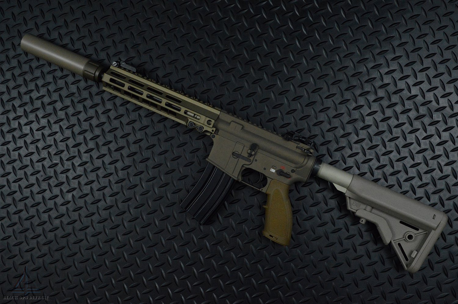 AR15 - HK 416D CAG Tan/RAL8000 Lookalike Rifle