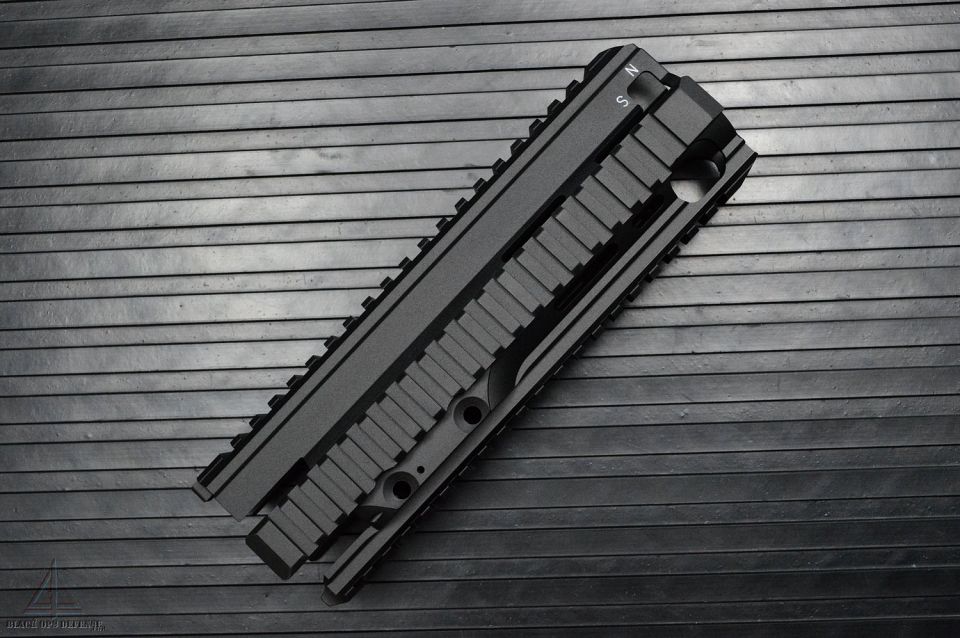 ポイントブレイカー HK 417 417D Style Short Quad Rail Foregrip Handguard N/S Gas Block