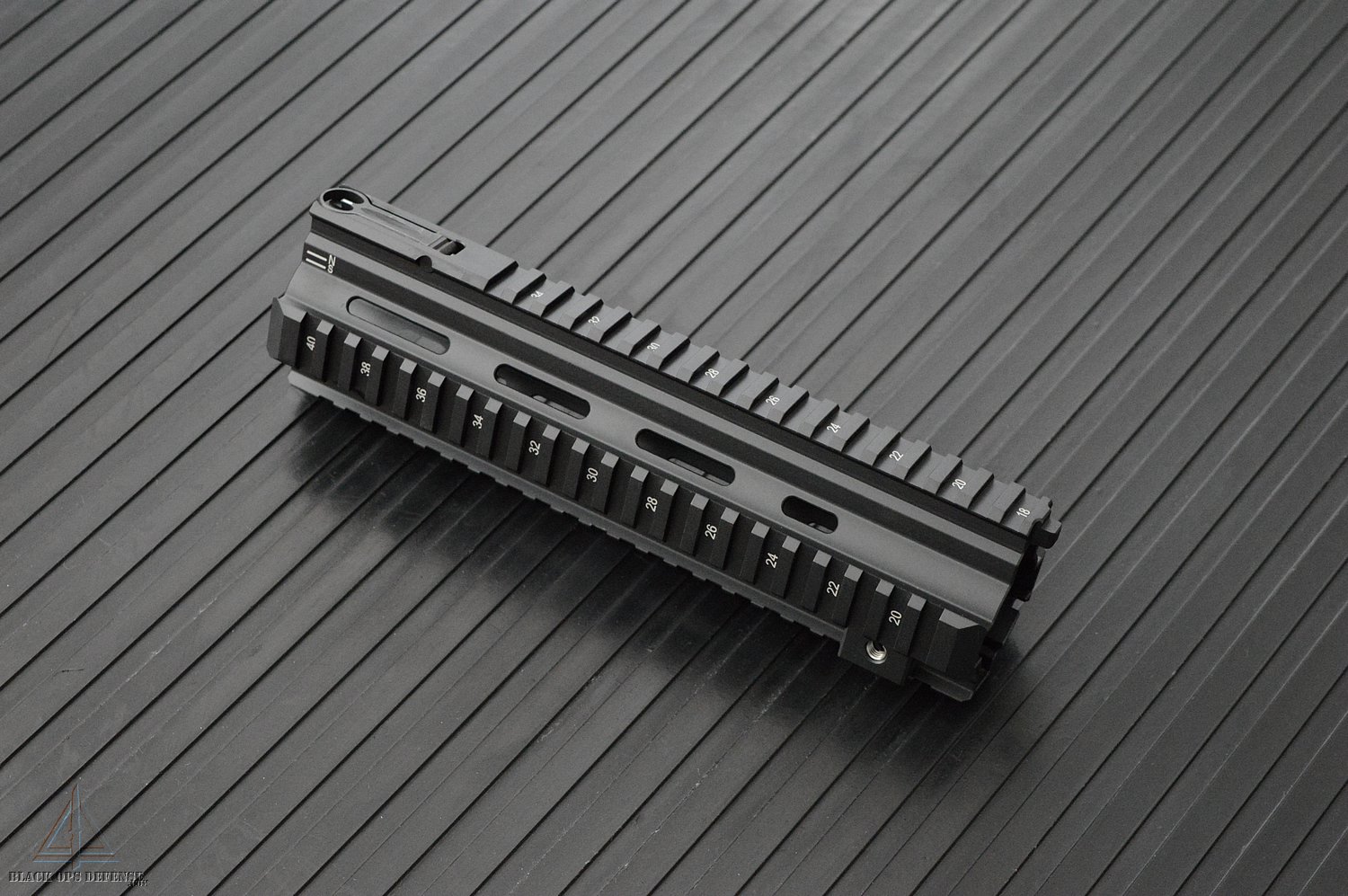 HK 416A5 Style Quad Rail Foregrip Handguard Black