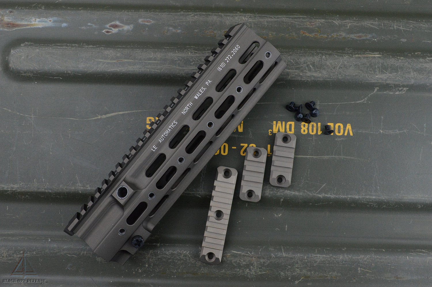 HK 416 CAG Geissele Style Rail Foregrip Handguard Tan
