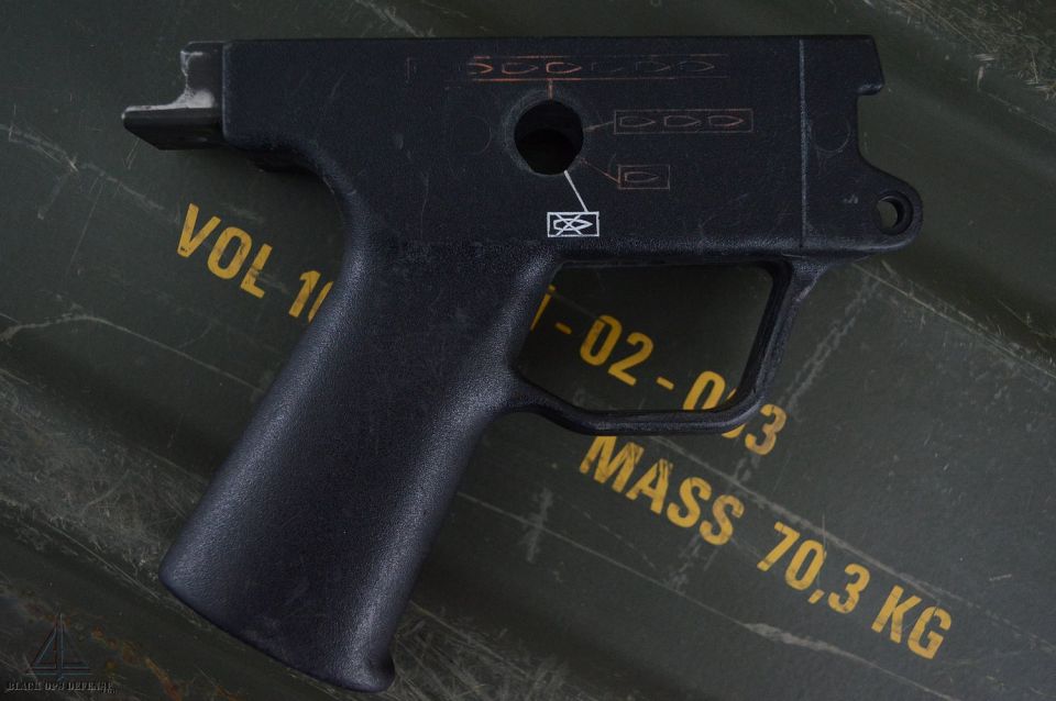 MP5 4 Position Lower Grip Frame Housing Used - Black Ops Defense