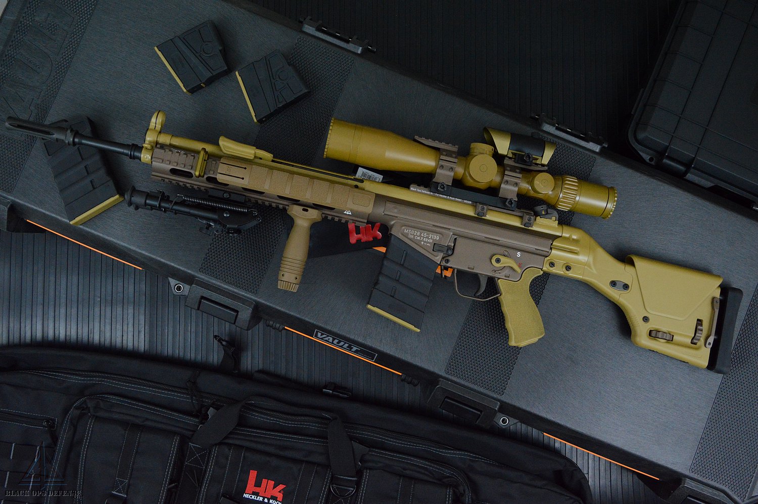 MSG28 Custom Rifle RAL8000 HK 91/G3/MSG90 Style/Preorder