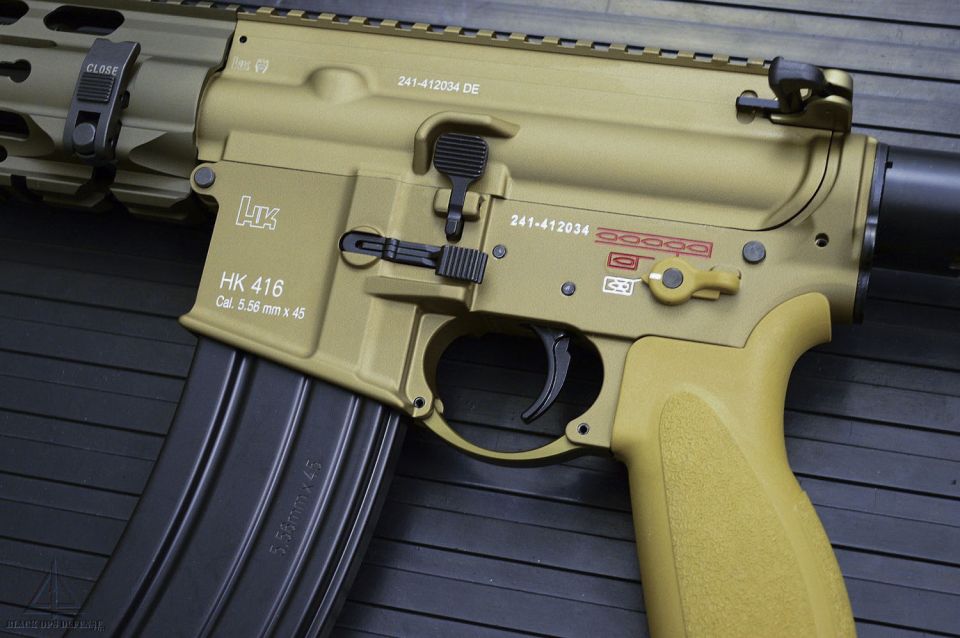 HK G95 (416A7 Short) Tan/RAL8000 MR556A4 Conversion Preorder
