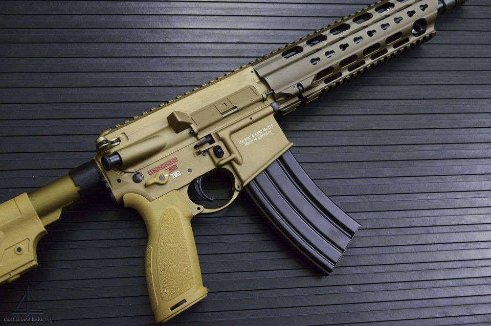 HK G95 (416A7 Short) Tan/RAL8000 MR556A4 Conversion Preorder