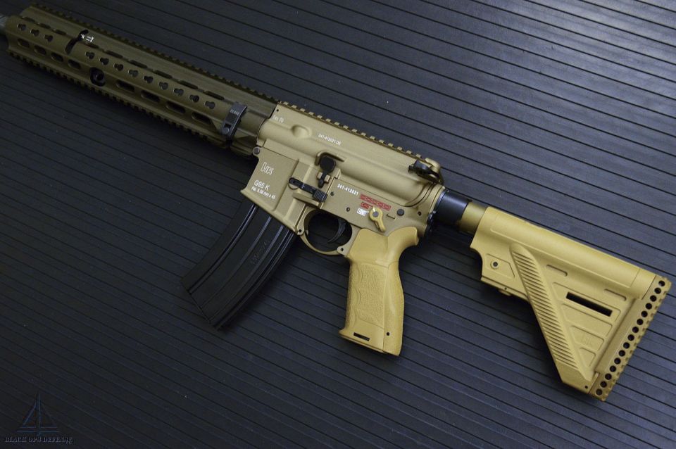 OMG HK416 FDE 10インチ Perfection Tactical 1 QL-A040 HK416 Short