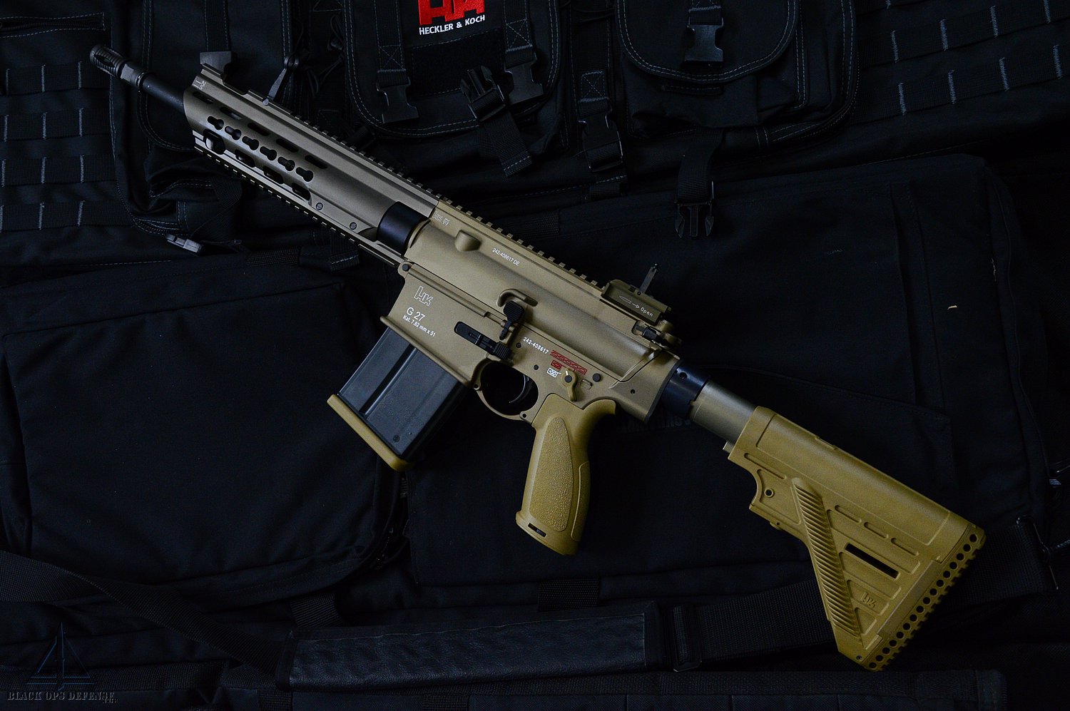 HK G27 (417A2) MR762A4 Rifle Conversion Tan/RAL8000 Preorder