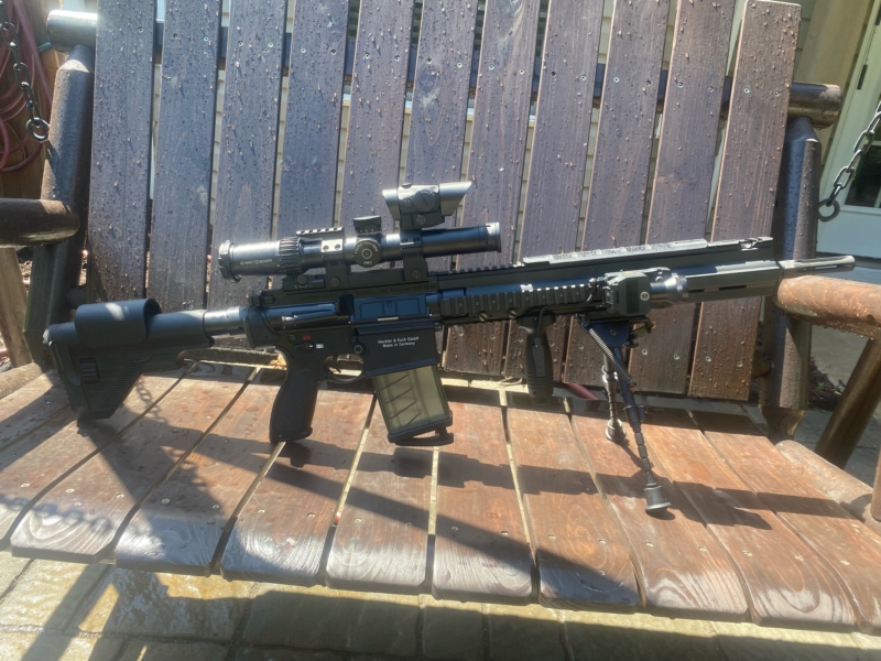 HK G28 DMR MR762 Rifle Conversion Black Preorder - Image 3