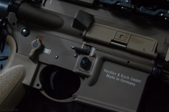 HK MR556 416A5 Tan/RAL8000 Rifle Conversion/Preorder - Black Ops Defense