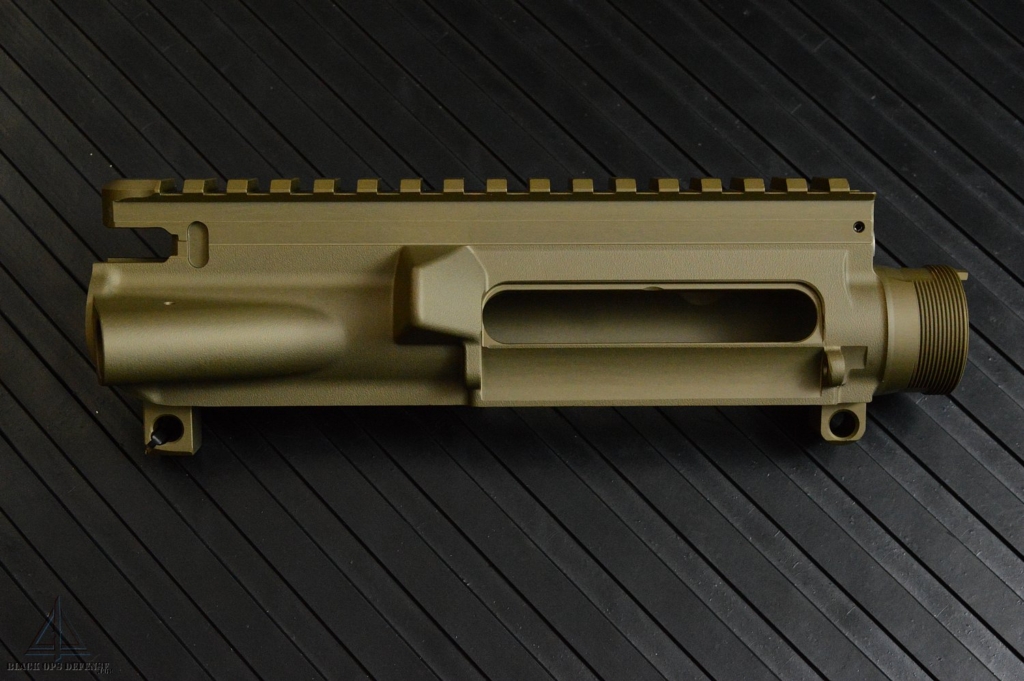 HK 416A5/MR223 Factory Tan/RAL8000 Stripped Upper Receiver - Black Ops