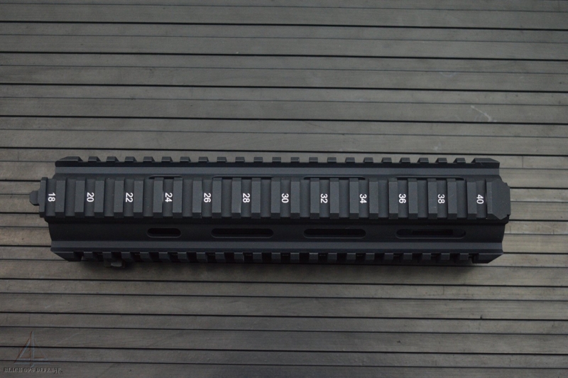 HK 416/M27 RWK Style Quad Rail Foregrip Handguard Black - Image 3