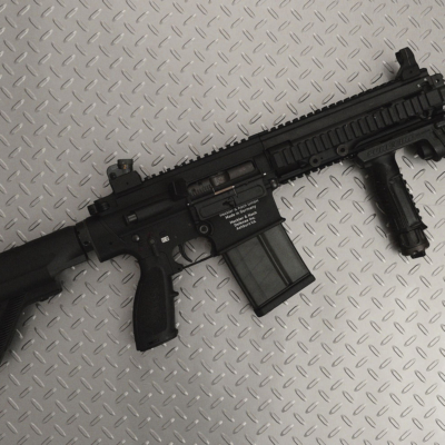HK 417D 12in MR762 Rifle Conversion Black Preorder