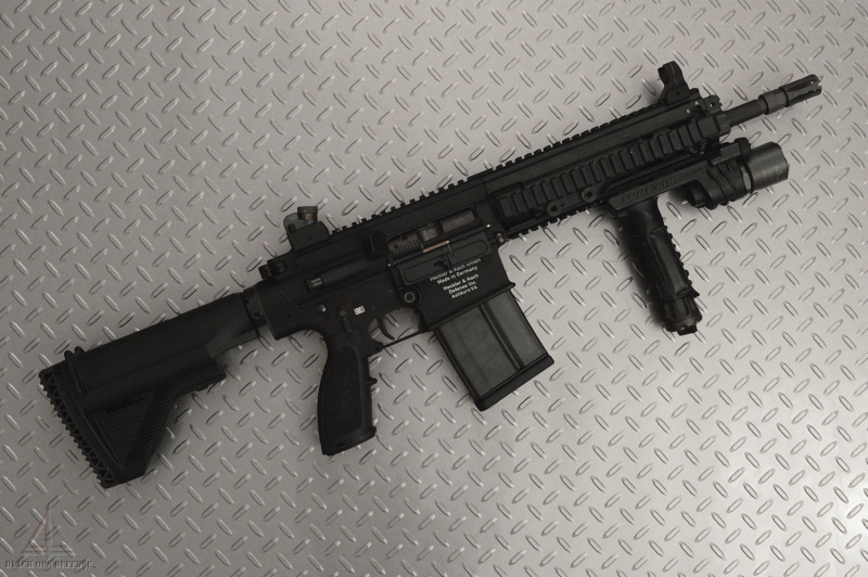 HK 417D 12in MR762 Rifle Conversion Black Preorder