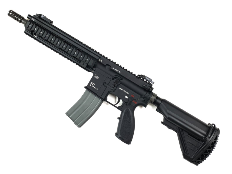 HK 416/M27 RWK Style Quad Rail Foregrip Handguard Black - Image 6